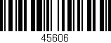 Código de barras (EAN, GTIN, SKU, ISBN): '45606'