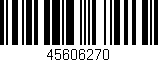 Código de barras (EAN, GTIN, SKU, ISBN): '45606270'