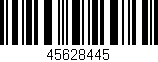 Código de barras (EAN, GTIN, SKU, ISBN): '45628445'