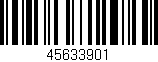 Código de barras (EAN, GTIN, SKU, ISBN): '45633901'