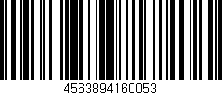 Código de barras (EAN, GTIN, SKU, ISBN): '4563894160053'