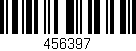 Código de barras (EAN, GTIN, SKU, ISBN): '456397'