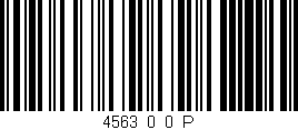 Código de barras (EAN, GTIN, SKU, ISBN): '4563_0_0_P'