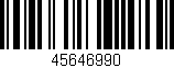 Código de barras (EAN, GTIN, SKU, ISBN): '45646990'
