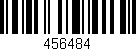 Código de barras (EAN, GTIN, SKU, ISBN): '456484'