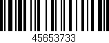Código de barras (EAN, GTIN, SKU, ISBN): '45653733'