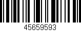 Código de barras (EAN, GTIN, SKU, ISBN): '45659593'