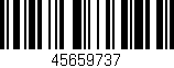 Código de barras (EAN, GTIN, SKU, ISBN): '45659737'