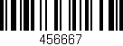 Código de barras (EAN, GTIN, SKU, ISBN): '456667'