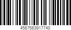 Código de barras (EAN, GTIN, SKU, ISBN): '4567563917740'