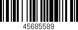 Código de barras (EAN, GTIN, SKU, ISBN): '45685589'