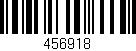Código de barras (EAN, GTIN, SKU, ISBN): '456918'