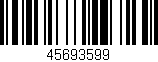 Código de barras (EAN, GTIN, SKU, ISBN): '45693599'
