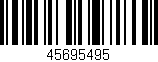 Código de barras (EAN, GTIN, SKU, ISBN): '45695495'