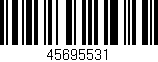 Código de barras (EAN, GTIN, SKU, ISBN): '45695531'