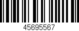 Código de barras (EAN, GTIN, SKU, ISBN): '45695567'
