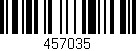 Código de barras (EAN, GTIN, SKU, ISBN): '457035'