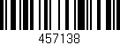 Código de barras (EAN, GTIN, SKU, ISBN): '457138'