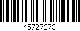 Código de barras (EAN, GTIN, SKU, ISBN): '45727273'