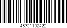 Código de barras (EAN, GTIN, SKU, ISBN): '45731132422'