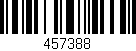 Código de barras (EAN, GTIN, SKU, ISBN): '457388'