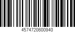 Código de barras (EAN, GTIN, SKU, ISBN): '4574720600940'