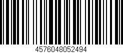 Código de barras (EAN, GTIN, SKU, ISBN): '4576048052494'