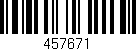 Código de barras (EAN, GTIN, SKU, ISBN): '457671'