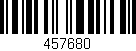 Código de barras (EAN, GTIN, SKU, ISBN): '457680'