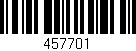 Código de barras (EAN, GTIN, SKU, ISBN): '457701'