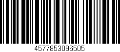 Código de barras (EAN, GTIN, SKU, ISBN): '4577853096505'