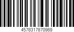Código de barras (EAN, GTIN, SKU, ISBN): '4578317870969'