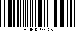 Código de barras (EAN, GTIN, SKU, ISBN): '4578683266335'