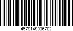 Código de barras (EAN, GTIN, SKU, ISBN): '4579149086702'