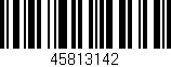 Código de barras (EAN, GTIN, SKU, ISBN): '45813142'
