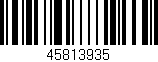 Código de barras (EAN, GTIN, SKU, ISBN): '45813935'