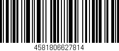 Código de barras (EAN, GTIN, SKU, ISBN): '4581806627814'