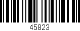 Código de barras (EAN, GTIN, SKU, ISBN): '45823'