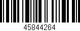 Código de barras (EAN, GTIN, SKU, ISBN): '45844264'