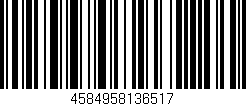 Código de barras (EAN, GTIN, SKU, ISBN): '4584958136517'