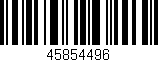 Código de barras (EAN, GTIN, SKU, ISBN): '45854496'