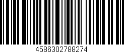 Código de barras (EAN, GTIN, SKU, ISBN): '4586302788274'