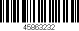 Código de barras (EAN, GTIN, SKU, ISBN): '45863232'