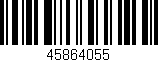 Código de barras (EAN, GTIN, SKU, ISBN): '45864055'