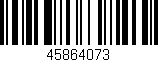 Código de barras (EAN, GTIN, SKU, ISBN): '45864073'