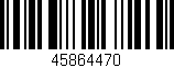Código de barras (EAN, GTIN, SKU, ISBN): '45864470'