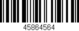 Código de barras (EAN, GTIN, SKU, ISBN): '45864564'