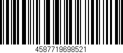 Código de barras (EAN, GTIN, SKU, ISBN): '4587719698521'