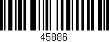 Código de barras (EAN, GTIN, SKU, ISBN): '45886'