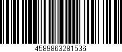Código de barras (EAN, GTIN, SKU, ISBN): '4589863281536'